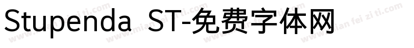 Stupenda ST字体转换